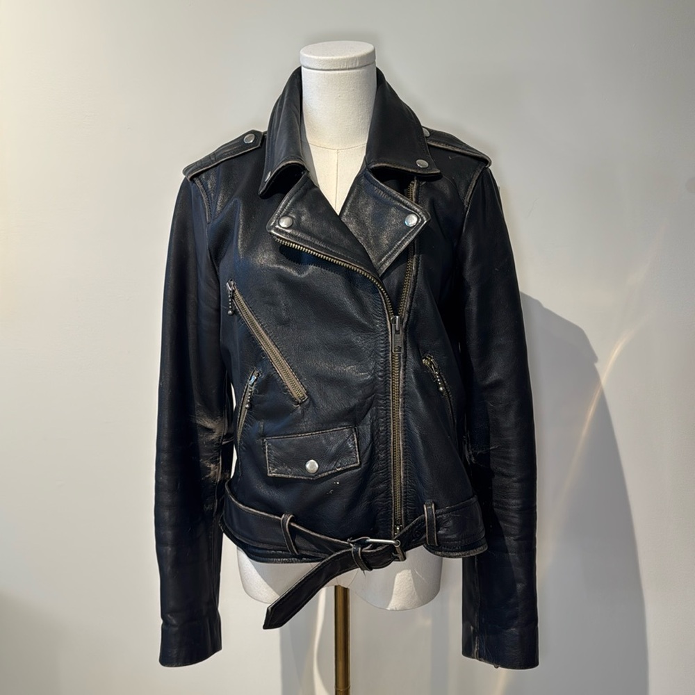 All Saints Leather Jacket